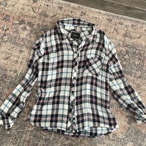 Plaid blouse